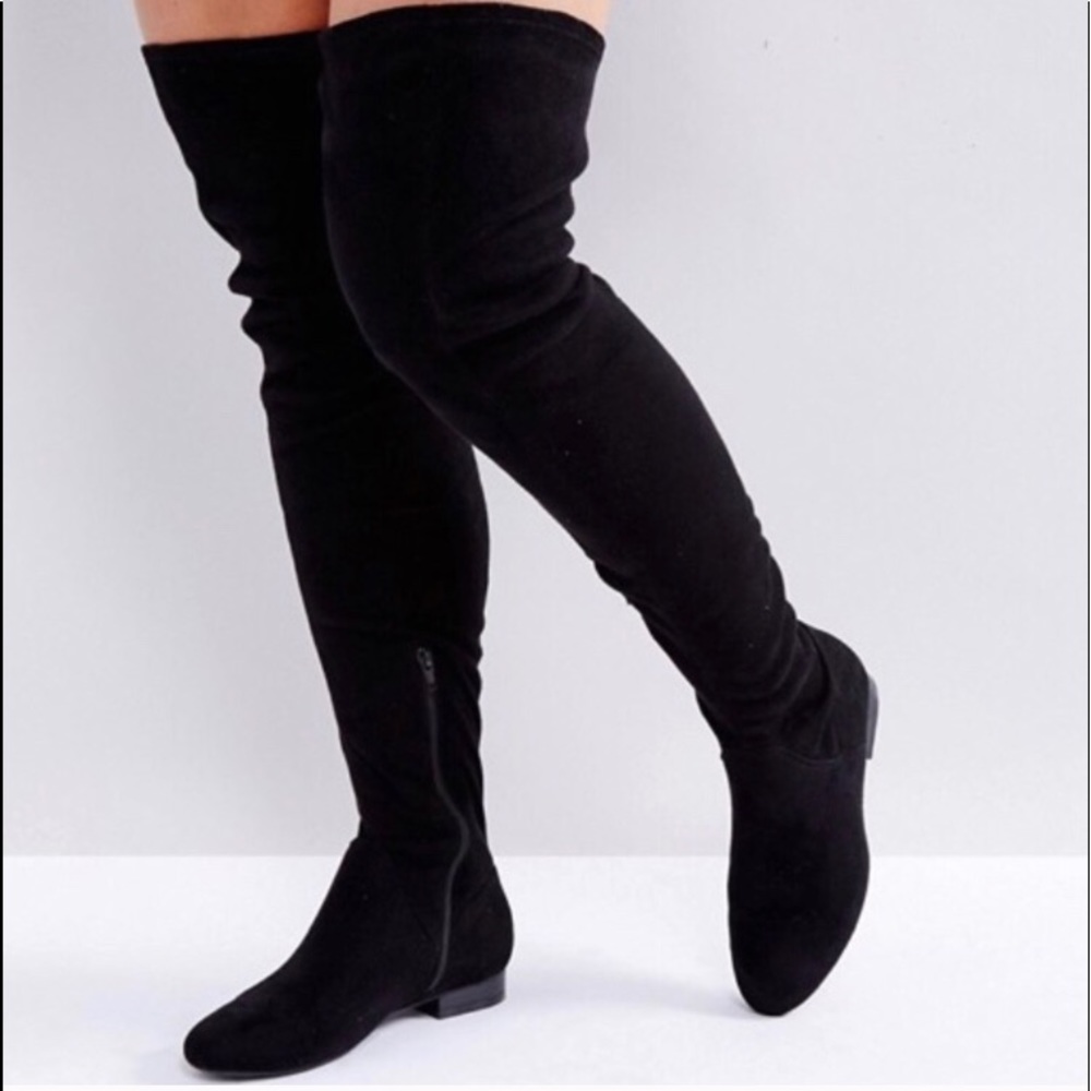 ❤️Black knee high boots❤️